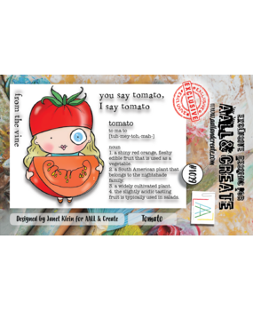 AALL and Create Stamp Set A7 Tomato (AALL-TP-1029) (OUTLET)