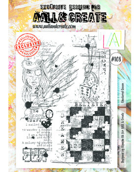 AALL and Create Stamp Set A4 Checkered Queen (AALL-TP-108) (OUTLET) AALL and Create Stamp Set A4 Checkered Queen (AALL-TP-108) (OUTLET)