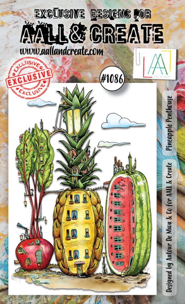 AALL and Create Stamp Set A6 Pineapple Penthouse (AALL-TP-1086) (OUTLET) AALL and Create Stamp Set A6 Pineapple Penthouse (AALL-TP-1086) (OUTLET)