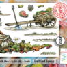 AALL and Create Stamp Set A6 Fruit Cart Express (AALL-TP-1088) (OUTLET) AALL and Create Stamp Set A6 Fruit Cart Express (AALL-TP-1088) (OUTLET)