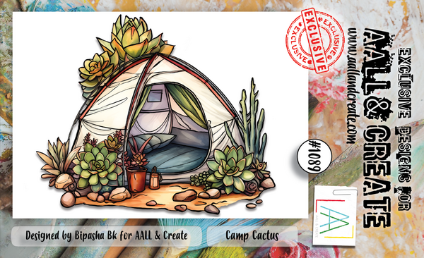 AALL and Create Stamp Set A6 Camp Cactus (AALL-TP-1089) (OUTLET) AALL and Create Stamp Set A6 Camp Cactus (AALL-TP-1089) (OUTLET)
