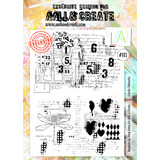AALL and Create Stamp Set A4 Eclectic Silhouette (AALL-TP-113) (OUTLET)