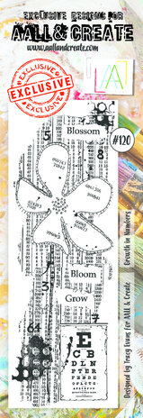 AALL and Create Stamp Set Border Growth In Numbers (AALL-TP-120) (OUTLET) AALL and Create Stamp Set Border Growth In Numbers (AALL-TP-120) (OUTLET)