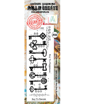 AALL and Create Stamp Set Border Numbered Keys (AALL-TP-148) (OUTLET) AALL and Create Stamp Set Border Numbered Keys (AALL-TP-148) (OUTLET)