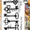 AALL and Create Stamp Set Border Numbered Keys (AALL-TP-148) (OUTLET)