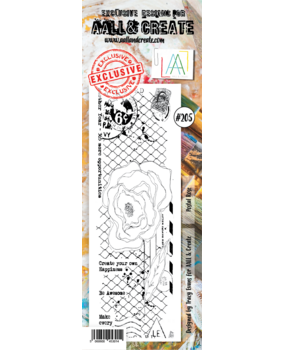 AALL and Create Stamp Set Border Postal Rose (AALL-TP-205) (OUTLET) AALL and Create Stamp Set Border Postal Rose (AALL-TP-205) (OUTLET)