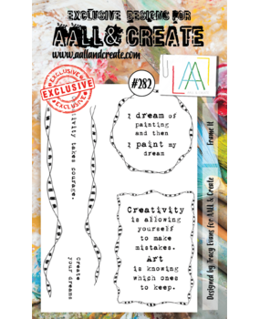 AALL and Create Stamp Set A6 Frame It (AALL-TP-282) (OUTLET)