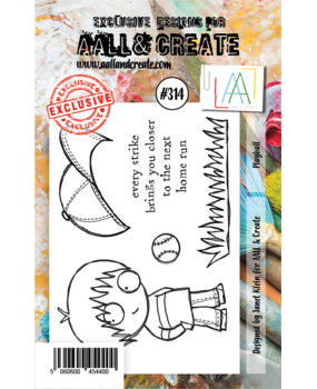 AALL and Create Stamp Set A7 Playball (AALL-TP-314) (OUTLET)