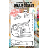 AALL and Create Stamp Set A7 Rapunzel (AALL-TP-380) (OUTLET)