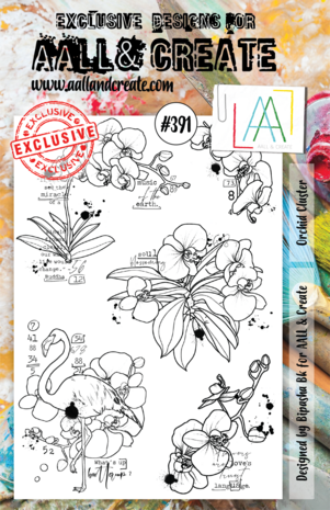 AALL and Create Stamp Set A5 Orchid Cluster (AALL-TP-391) (OUTLET) AALL and Create Stamp Set A5 Orchid Cluster (AALL-TP-391) (OUTLET)