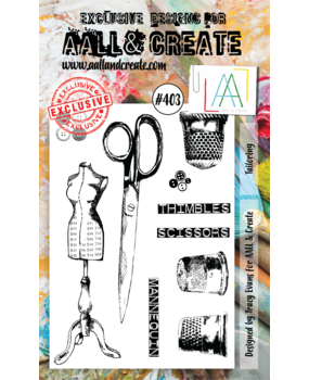 AALL and Create Stamp Set A6 Tailoring (AALL-TP-403) (OUTLET)