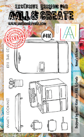 AALL and Create Stamp Set A6 Nana's Kitchen (AALL-TP-410) (OUTLET) AALL and Create Stamp Set A6 Nana's Kitchen (AALL-TP-410) (OUTLET)