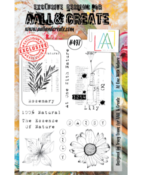AALL and Create Stamp Set A5 At One With Nature (AALL-TP-497) (OUTLET) AALL and Create Stamp Set A5 At One With Nature (AALL-TP-497) (OUTLET)