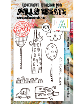 AALL and Create Stamp Set A6 On Cloud Nine (AALL-TP-577) (OUTLET)