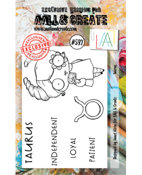 AALL and Create Stamp Set A7 Taurus (AALL-TP-592) (OUTLET)