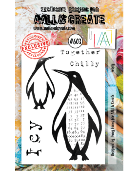 AALL and Create Stamp Set A7 Frosty (AALL-TP-603) (OUTLET)