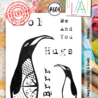 AALL and Create Stamp Set A7 Penguin (AALL-TP-604) (OUTLET)