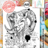 AALL and Create Stamp Set A7 Mountain Goat (AALL-TP-619) (OUTLET)