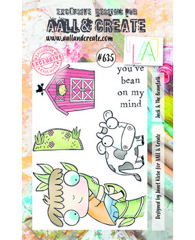AALL and Create Stamp Set A7 Jack & The Beanstalk (AALL-TP-635) (OUTLET)