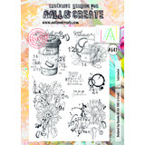 AALL and Create Stamp Set A4 Caffeinated (AALL-TP-642) (OUTLET)