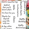 AALL and Create Stamp Set A6 Everyday Sentiments (AALL-TP-666) (OUTLET)