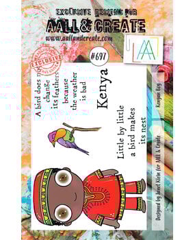 AALL and Create Stamp Set A7 Kenyan Boy (AALL-TP-697) (OUTLET)