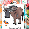 AALL and Create Stamp Set A7 Wildebeest (AALL-TP-700) (OUTLET)