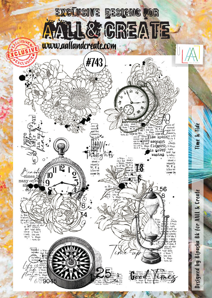 AALL and Create Stamp Set A4 Time & Tide (AALL-TP-743) (OUTLET) AALL and Create Stamp Set A4 Time & Tide (AALL-TP-743) (OUTLET)