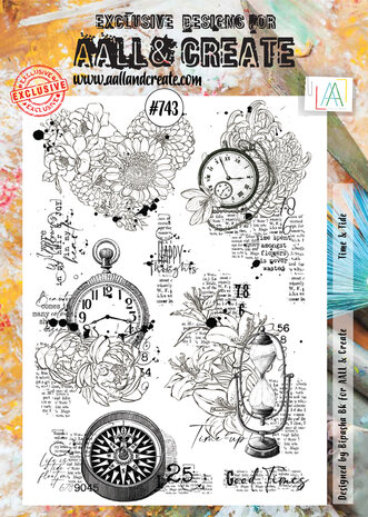 AALL and Create Stamp Set A4 Time & Tide (AALL-TP-743) (OUTLET) AALL and Create Stamp Set A4 Time & Tide (AALL-TP-743) (OUTLET)
