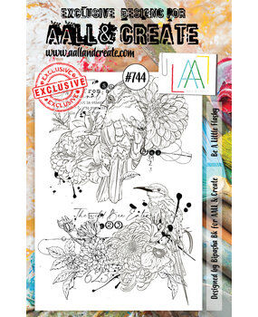 AALL and Create Stamp Set A5 Be A Little Flashy (AALL-TP-744) (OUTLET)