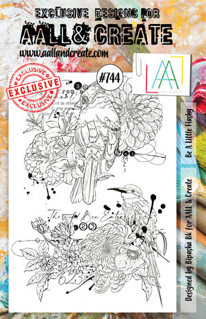 AALL and Create Stamp Set A5 Be A Little Flashy (AALL-TP-744) (OUTLET)