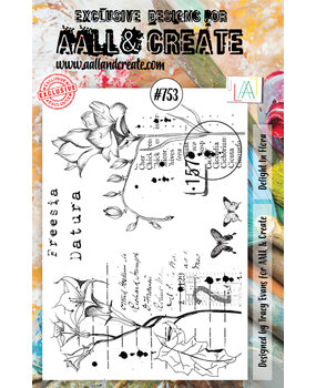 AALL and Create Stamp Set A5 Delight In Flora (AALL-TP-753) (OUTLET)