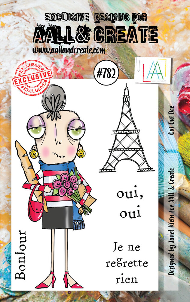 AALL and Create Stamp Set A7 Oui Oui Dee (AALL-TP-782) (OUTLET) AALL and Create Stamp Set A7 Oui Oui Dee (AALL-TP-782) (OUTLET)