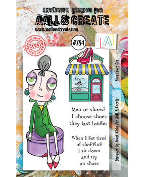 AALL and Create Stamp Set A7 Shoe Lover Dee (AALL-TP-784) (OUTLET)