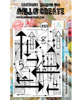 AALL and Create Stamp Set A6 Arrowheads (AALL-TP-809) (OUTLET)
