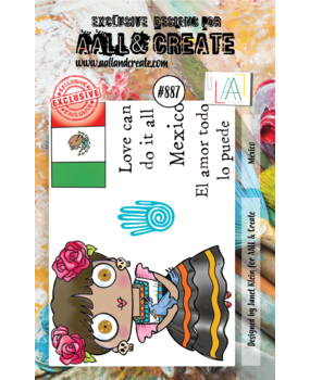 AALL and Create Stamp Set A7 Mexico (AALL-TP-887) (OUTLET)