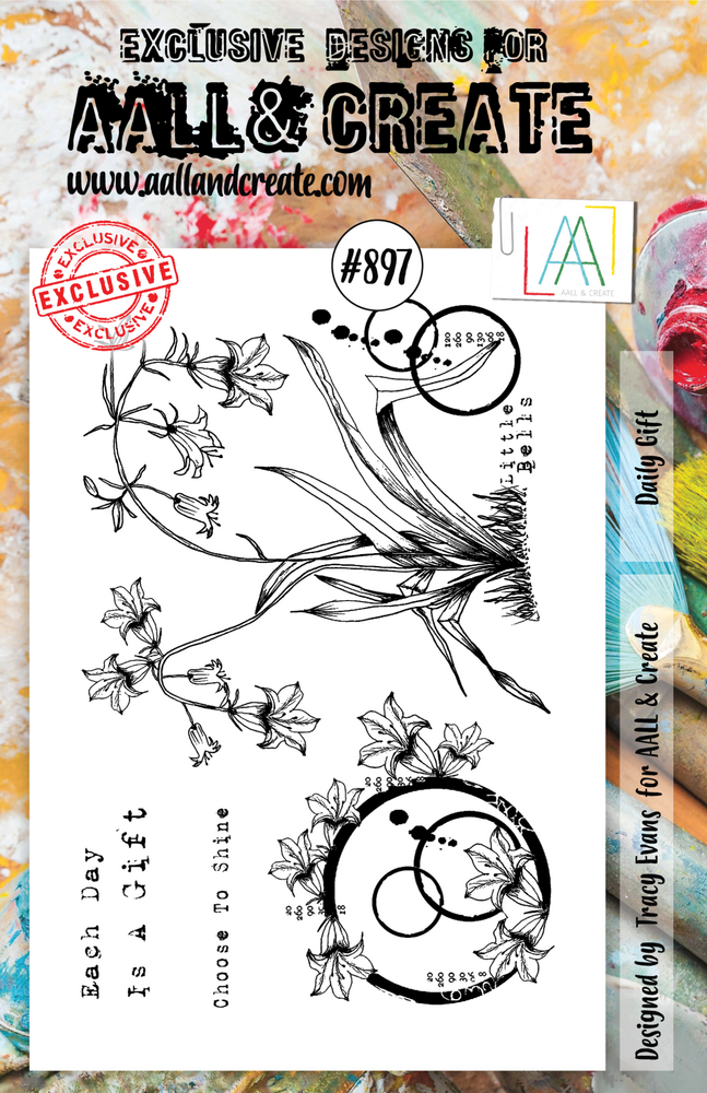 AALL and Create Stamp Set A5 Daily Gift (AALL-TP-897) (OUTLET)