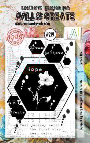 AALL and Create Stamp Set A7 Garden Hex (AALL-TP-929) (OUTLET) AALL and Create Stamp Set A7 Garden Hex (AALL-TP-929) (OUTLET)