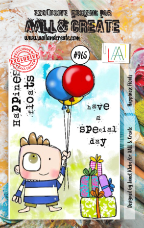 AALL and Create Stamp Set A7 Happiness Floats (AALL-TP-965) (OUTLET)