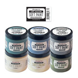 Stamperia Art Stories Soft Paint Selection (6x200ml) (ASTX01) (OUTLET)