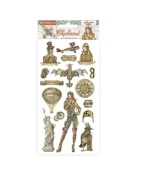 Stamperia Chipboard 15x30cm Sir Vagabond Aviator (DFLCB58) (OUTLET)