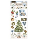 Stamperia Chipboard 15x30cm Romantic Cozy Winter (DFLCB60) (OUTLET)