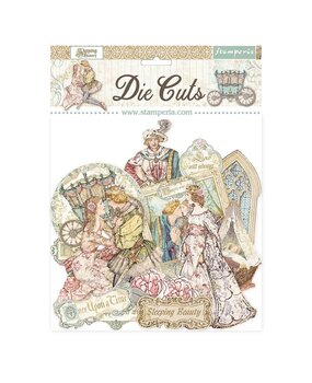 Stamperia Sleeping Beauty Die Cuts (DFLDC39) (OUTLET)