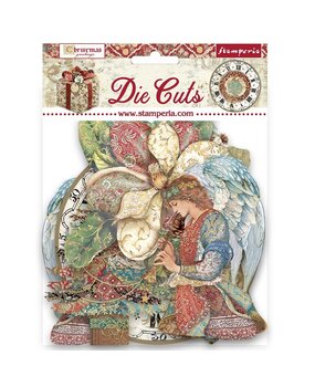 Stamperia Christmas Greetings Die Cuts Assorted (43pcs) (DFLDC81) (OUTLET)