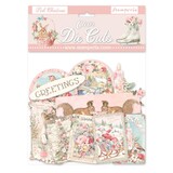 Stamperia Pink Christmas Clear Die Cuts (DFLDCP10) (OUTLET)