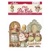 Stamperia Alice Through the Looking Glass Clear Die Cuts (DFLDCP11) (OUTLET)
