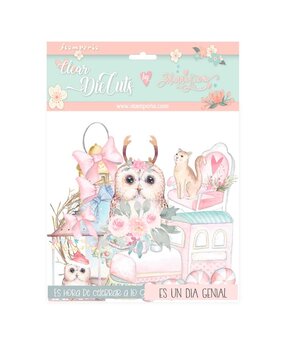 Stamperia Christmas Rose Clear Die Cuts (DFLDCP17) (OUTLET)