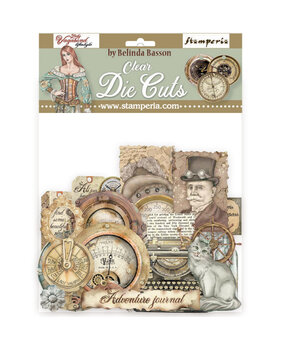 Stamperia Lady Vagabond Lifestyle Clear Die Cuts (DFLDCP21) (OUTLET)