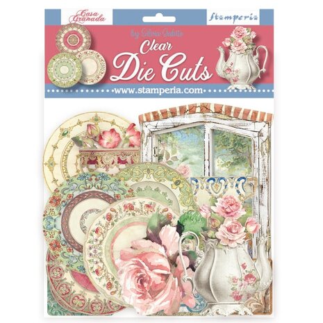 Stamperia Casa Granada Clear Die Cuts (DFLDCP22) (OUTLET)