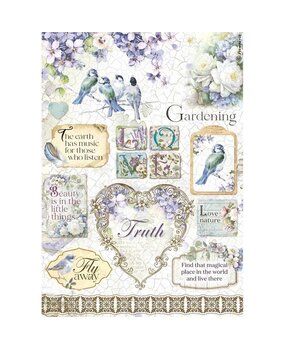 Stamperia Rice Paper A4 Love Nature Birds (6 pcs) (DFSA4618) (OUTLET)